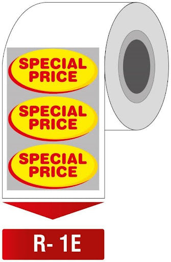 SPECIAL PRICE OVAL ADHESIVE