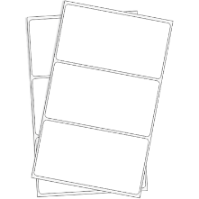 OFFICE LABLES Size:100mm x 53mmm inches 3.94" x 2.1"
